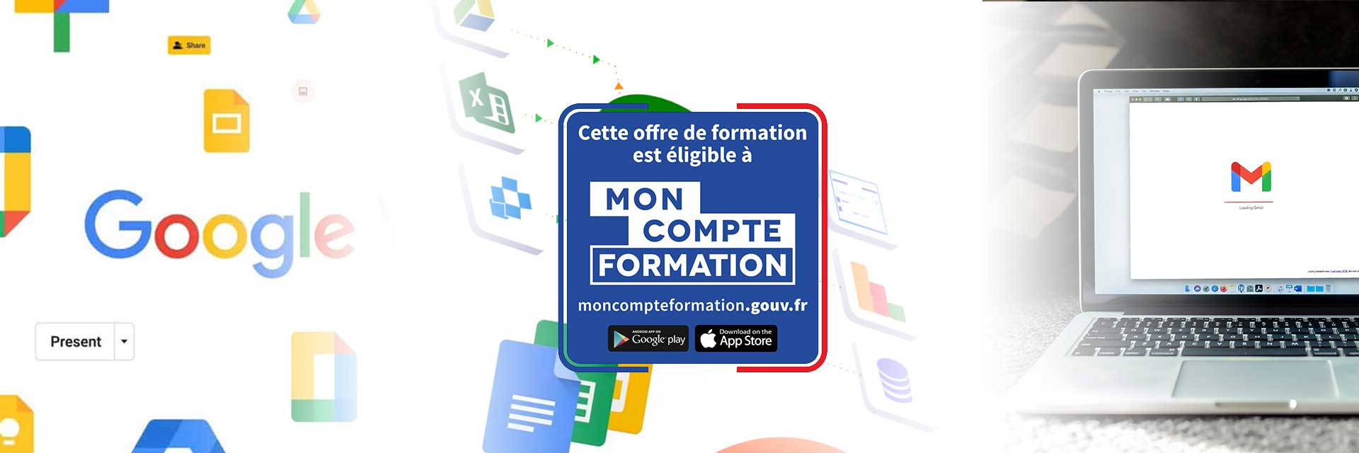 CENTRE DE FORMATION GOOGLE WORKSPACE visual data 8